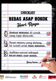 Checklist Bebas Asap Rokok Hari Raya